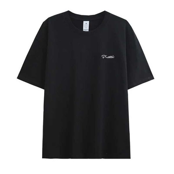 Camisetas masculinas Camiseta de golfe de verão de verão 100% de algodão puro secagem rápida e elástica de moda feminina Golfe de manga curta Camiseta de cor sólida 3xl J240419