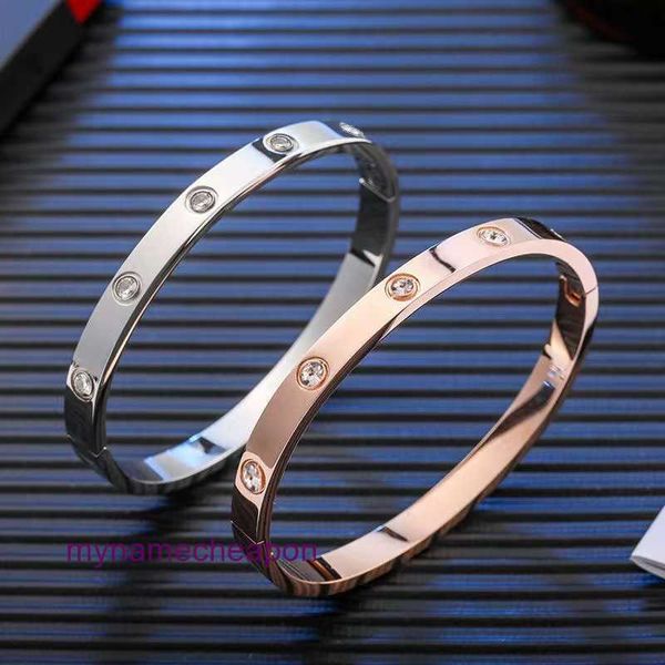 Designer Cartrres Armband Luxus Kajia Armband voller Diamanten Sterne Titanium Stahl Frauen High-End-Edelstahlschmuckzubehör