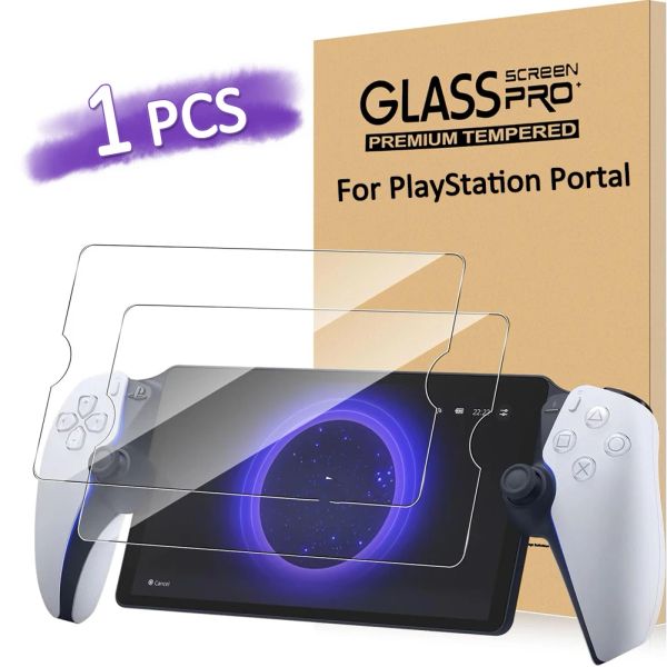 Spieler Antiscratch Screen Protector Guard Film für PS5 Portal Console Premium Tempered Glass für PS -Portal -Remote -Player -Zubehör