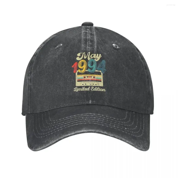 Ball Caps Vintage 30 anni 1994 30 ° compleanno Baseball Cap unisex in stile unsex in difficoltà Snapback Cappello Snapback Cappelli estivi da estate