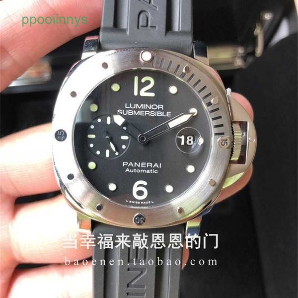 Relógios submersíveis panerei relógios mecânicos cronógrafo Enens Store de dez anos Guoxing Peinahai Watch 44mm Mecânica automática PAM01024 6MKW