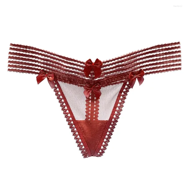 Женские трусики женская сексуальная кружевная галстук-галстук с эротическим бельем эротического белья.