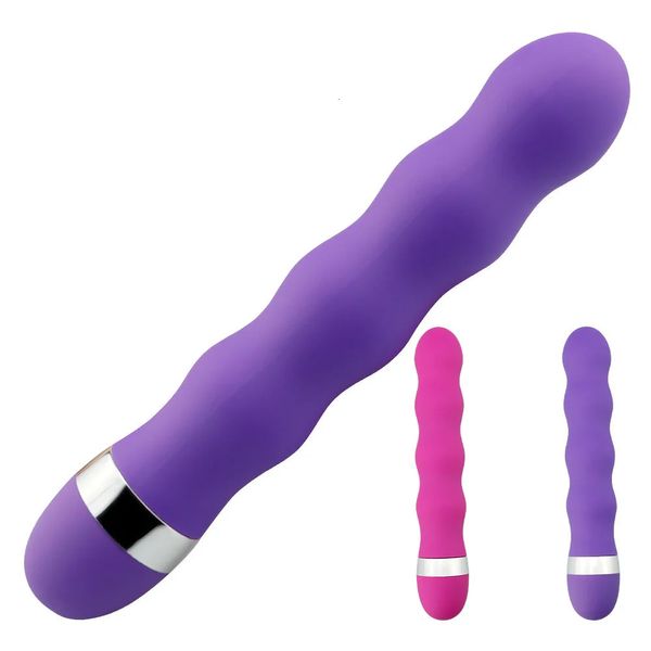 Vibratori G-Spot AV Av Super potente Magic Wand Vagina Stimolazione Clitoris Massager Sex Toys for Women Masturbation Anal Plug 240325