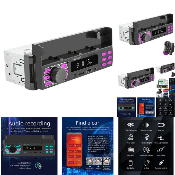 GPS Car Radio 1 Din Stereo Receiver Mp3 Multimedia Player fm Blutetooth Decauder USB/SD Aux ввод с держателем мобильного телефона GPS GPS