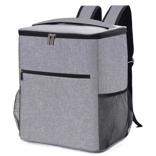 Taschen große Kapazität Ice Bag Kühler Rucksack tragbarer Thermalbeutel Männer Frauen Kühlschrank Picknick wasserdichte Lebensmittel und Rübe Storge Bag