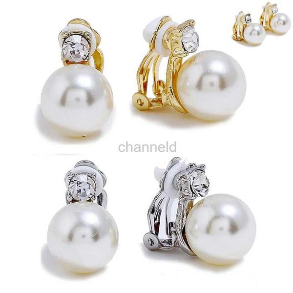 Altre perle di imitazione coreana Falsa Earing Piecring Ear Pter Girl Girl Trendy Clip Orecchini non trafitto gioielli per il corpo del matrimonio 240419