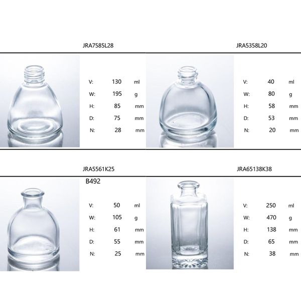 Glasfeinnebel Zerstäubersprühflaschen, nachfüllbare Parfümflasche, leere Glasfummel -Zerstäubungsflaschenflaschenflaschen