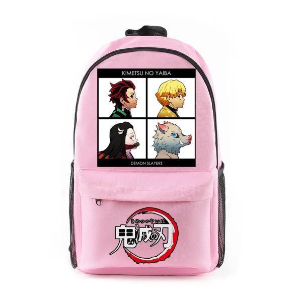 Bags Classic Novelty Anime Fashion Kpop Notebook Backpacks Pupil School School School Print Oxford Water prova d'água Backpacks de laptop para meninos/meninas