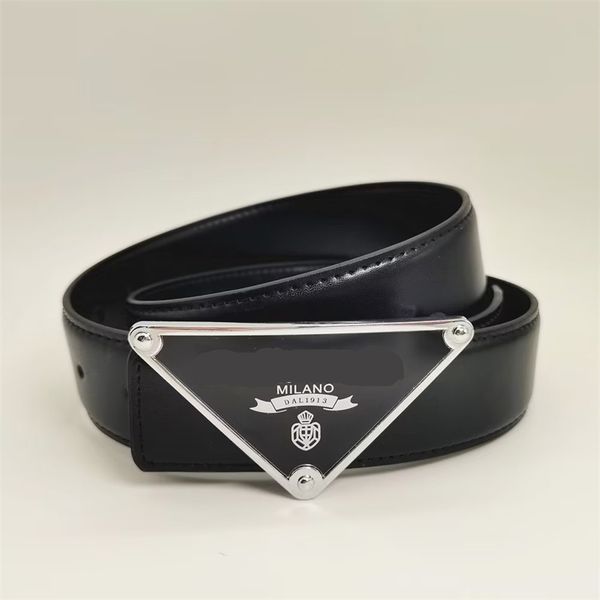 Cinture di design per donne 3,5 cm Luxury Men Belt Letter P Home Logo Cintura Filla Viaggio di viaggio Leisure Abita