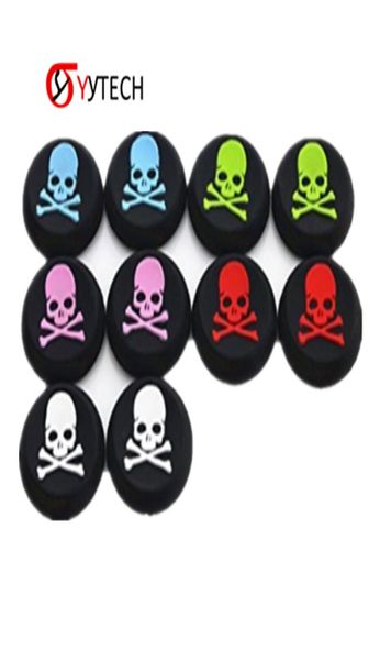 Syytech Thumb Stick Grips Caps Joystick Covers Design Skull Silicon Case Cap für PS4 Xbox One Game Accessoires4751269