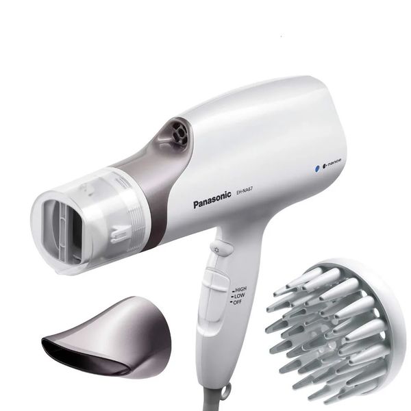 Essiccatore per capelli con diffusore per ugelli rapidi oscillanti e attaccamenti di concentratore a 3 velocità di calore 240415