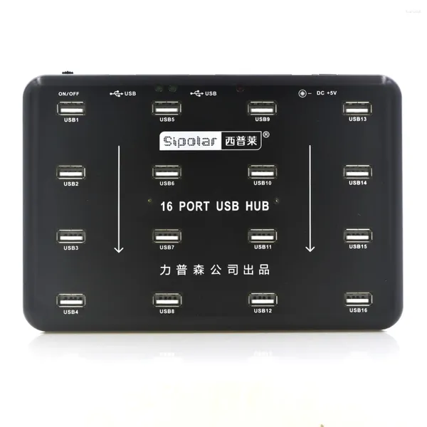 Sipolar A-100 16 Porte USB2.0 Duplicatore hub per TF SD Lettore di scheda U-Disk Data Test Batch Copia