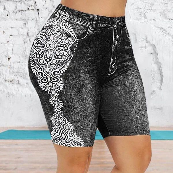 Damenshorts tragen resistente Jeans Leggings Schlanker Fit Damen Casual Hosen hoch taillierte weiche Sommerfrauen verkleiden sich