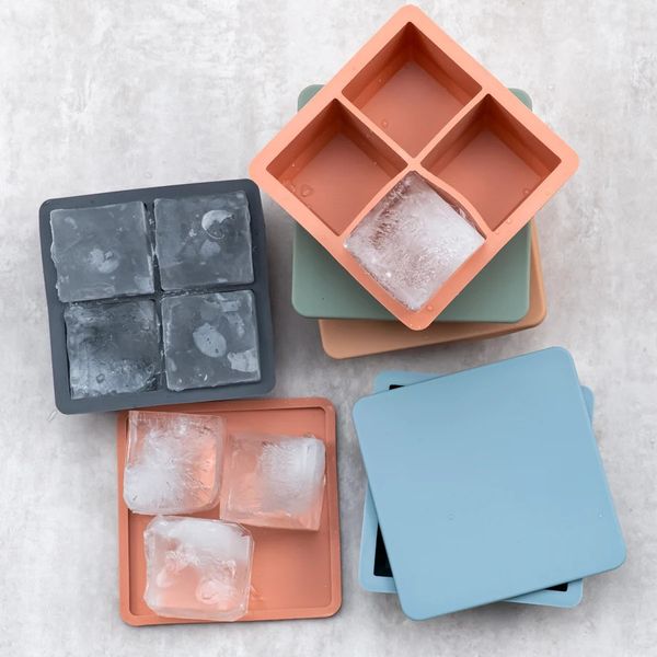 Design Perfect Ice Cube Silicon Maker Formen Baby Fütterung Lebensmittel Aufbewahrung Snacks Behälter Schüssel Zeug 240412