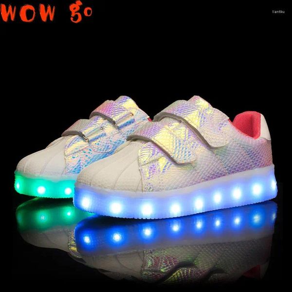 Scarpe da basket con sneakers per la moda per bambini e adulti illumina le ragazze luminose ricaricabili da ragazzi ricaricabili