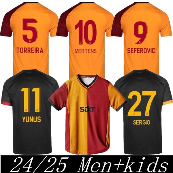 #9 ICARDI 24/25 Galatasaray Maglie da calcio Centesima Edizione Speciale dell'uniforme di allenamento 2024 2025 Michael Seri Falcao Belhanda Luyindama Falcao 100 anni Shirt da calcio T