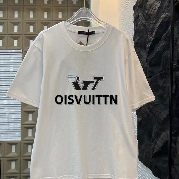 Übergroße Männer und Fashion-T-Shirt-Enthusiasten für Männer und Frauen verwenden kurzärmelige Drucktechnologie, um High-End-Stoffdesigner für Sportbekleidung und Straßenkleidung zu kreieren