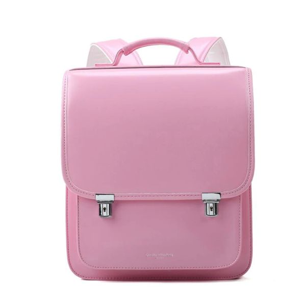 Bolsas New Japan Style Children School School for Kid Ortopedic Backpack School Students Bolags Pu Leather Randoseru Baby Bags