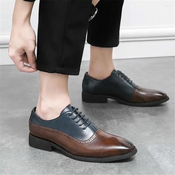 Vestido sapatos brogues noivo para homens elegantes saltos vestidos botas de tênis verdes esportes atletismo