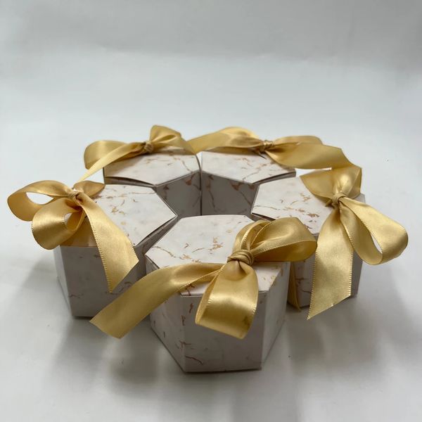 Marmorstil Candy Box Hochzeit Babyparty Geburtstag Weihnachten Valentinstag Party Favor Gift Box Akzeptieren Sie private Anpassung 240419