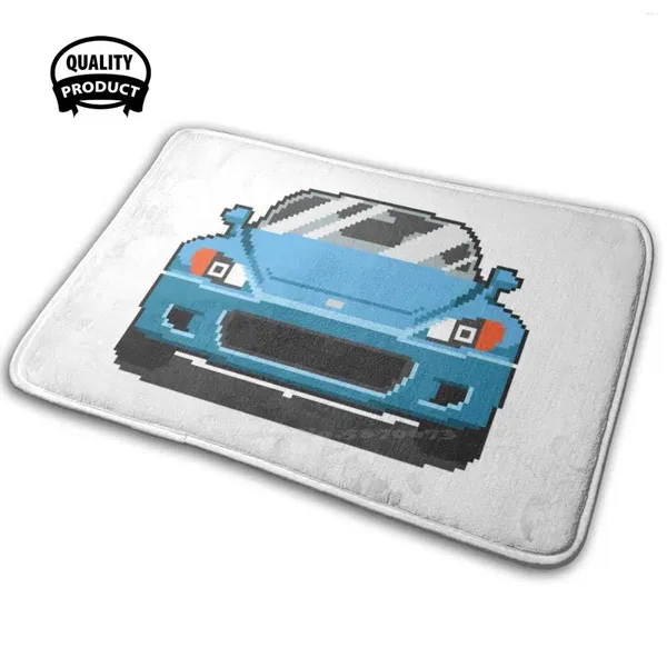 Teppiche Sky Blue AP1 S2000 weicher interessanter Raumwaren Teppich Teppich Pixel Art Car Auto Automotive