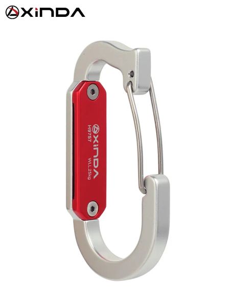 Carabiners Carabiners Xinda Equipamento de escalada de rocha QuickDraw Carabiner Acessórios de arreios