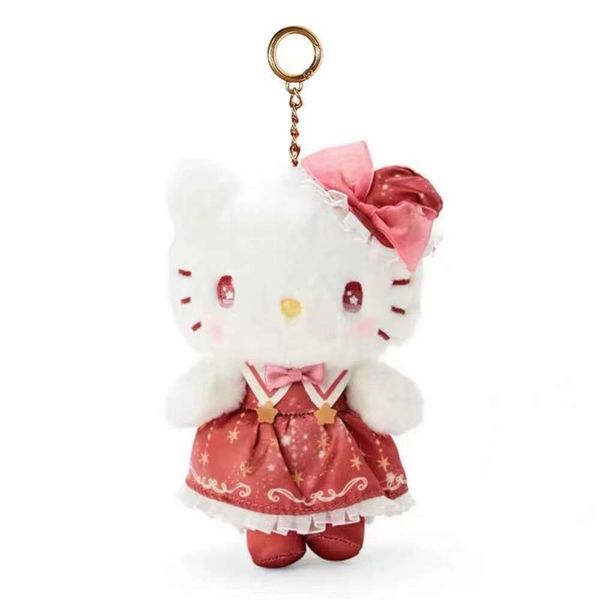 Un sacco di nuovi modelli piccoli regalo creativo kawaii cartone animato peluche di peluche porta chiacchiere kitty melodia plushhie bambola soft