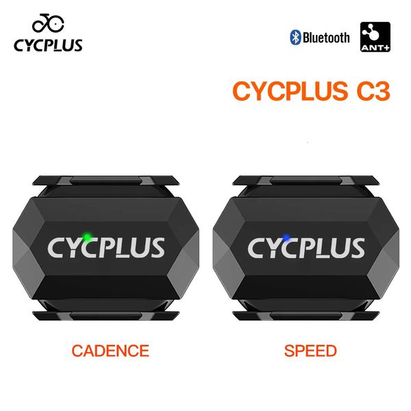 Cycplus Cadence Speed Dual Sensor Bike Computer Speedometer Ant Bluetooth Водонепроницаемые GPS Cycling Accessories240410