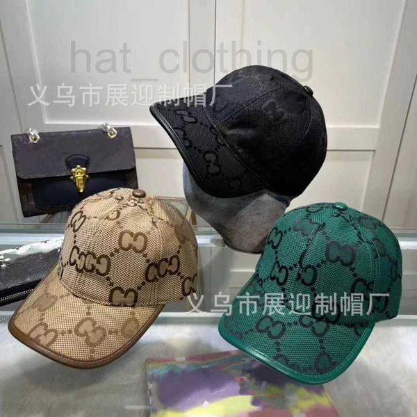 Ball Caps Designer Korean Women's Baseball Hat Fashion G Letter Ricolata Duck Tongue Sun Protection e Sun Shade Kvt5