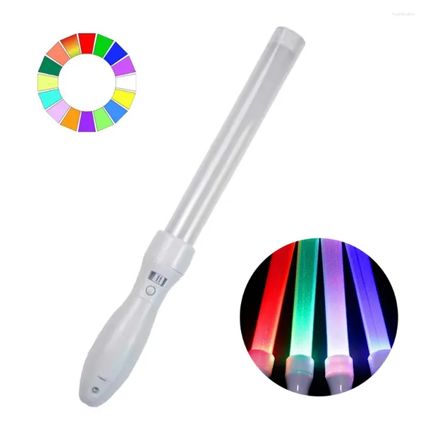 Party -Dekoration 15 Farben LED GLOW Stick Feier Home Light Hochzeit Batterie Batterieantrieb fluoreszierende Camping -Vokalkonzerte Dekor Dekor