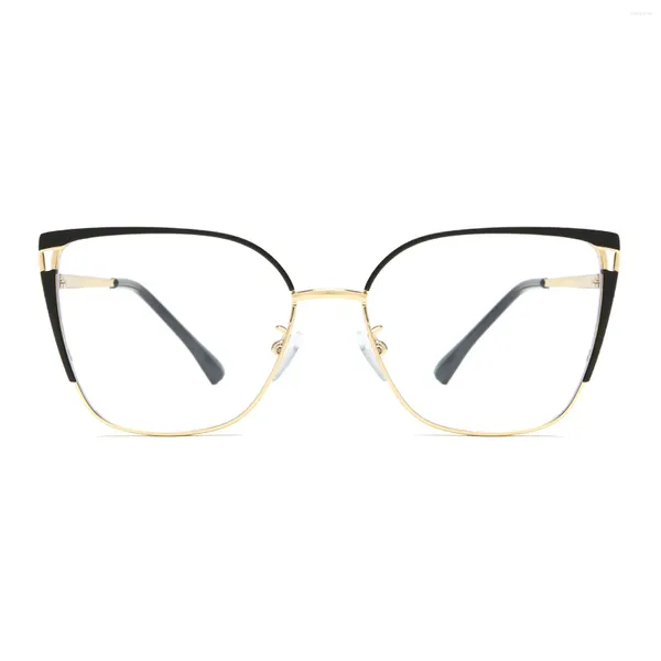 Occhiali da sole Blu Blocco di occhiali con sottili occhiali da squar riflettenti e donne