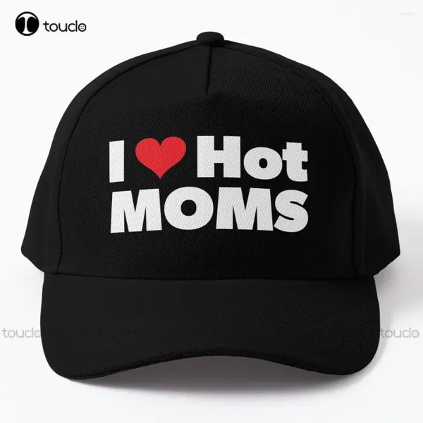 Бал -шапки я люблю мамы бейсболка шляпа Персонализированная пользовательская унисекс для взрослых подростков молодежь летние солнце