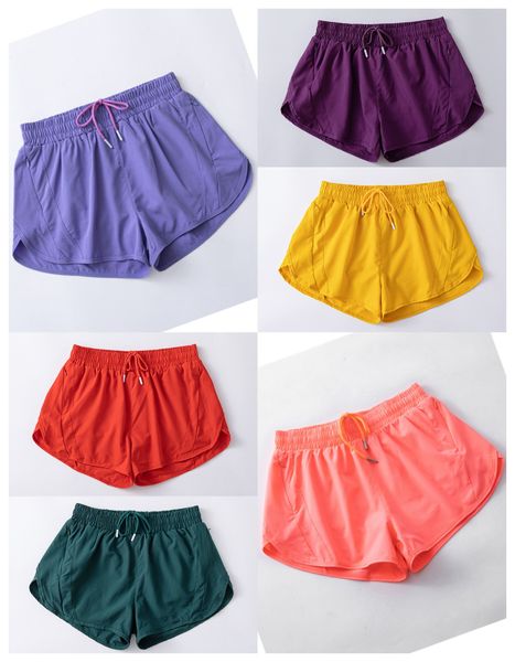 Shorts Women Lu Shorts Shorts Shorts Shorts Shorts Outfits Shorts Shorts Short Running con cerniera con zips Ladies Casual Sportswear Girls Exerc's Fitness Short