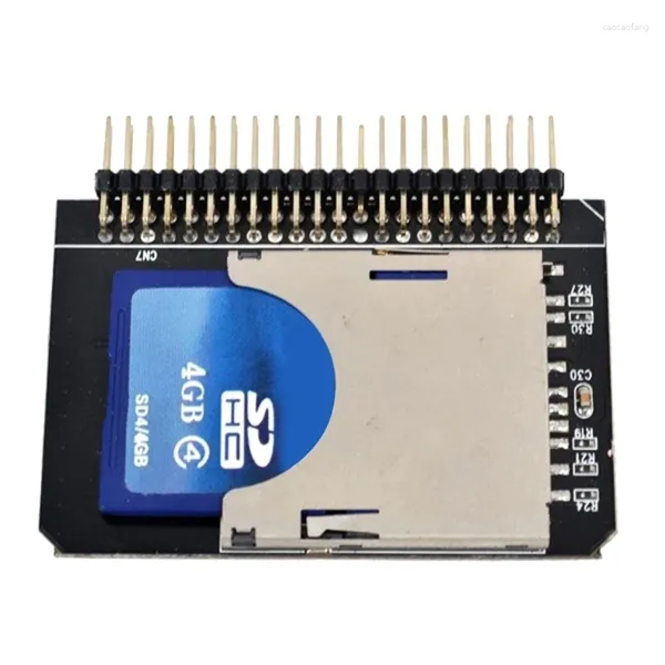 Cabos de computador R58A IDE SD Adaptador para 2,5 44 PIN Card 2.5''44pin SDHC/SDXC Conversor de memória para laptop PC