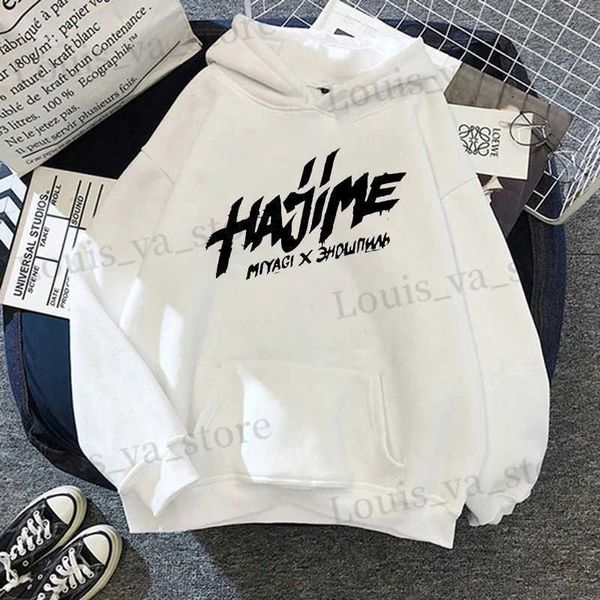 Herren Hoodies Sweatshirts Männer Frauen Sweatshirt Hajime Miyagi Andy Panda Grafik Übergroße Hoodies Unisex Sweatshirt Harajuku Lady Hoody Casual Pullovers T240419