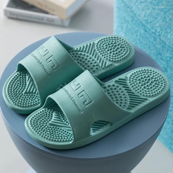 Scarpe da fitness massaggio per massaggio maschile pantofole a casa estate interni da bagno non slip da bagno da bagno