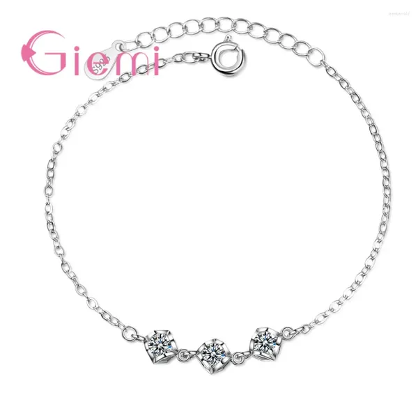 Braccialetti Link Ultimo stile di moda Korea Trend Bracciale di alta qualità con scintillio di gioielli femminili Crystal Bella Sconto.