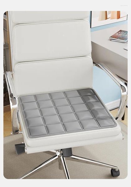 Подушка 2024 Современный минималистский офис, сидящий дышащий ледяной, лето, шелковое общежитие, прохладное кресло Cushi