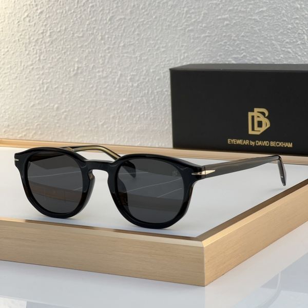 Óculos de sol de alta qualidade David Designer Sunglass Men Mulheres Sol óculos Celebridades Drives de sol para ladras Os óculos de moda com Box DB1007-S Size49-24-145