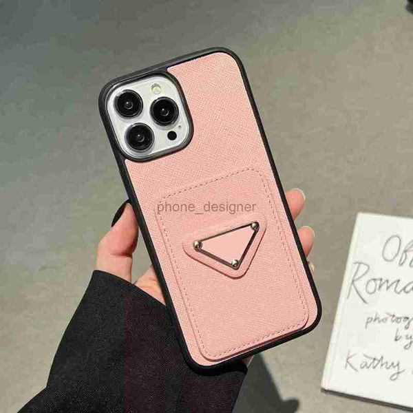 Designer Phone Case Case di lusso per iPhone per Apple iPhone 15 14 13 12 11 Pro Max XR XSMAX 14 Plus Samsungs S23 Ultra S22 S22 Plus Copertura Triangolo P Cellurai Case Case