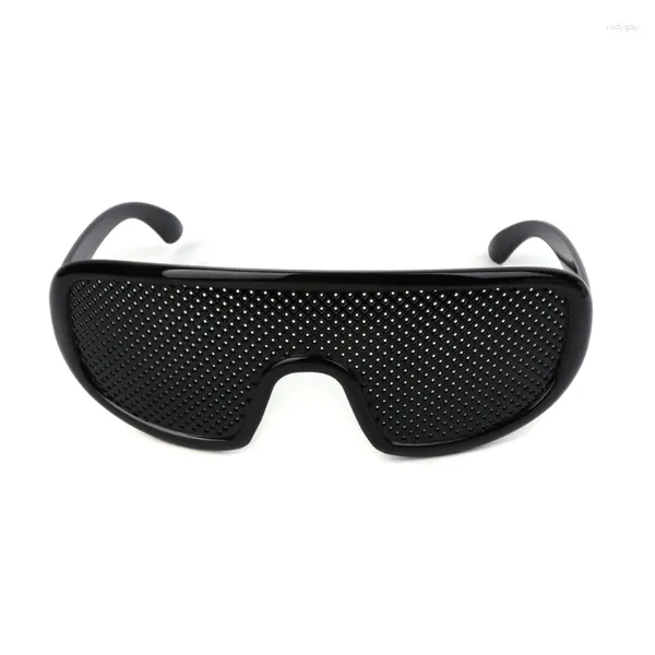 Óculos de sol Quadrões de orifício de orifício de pinhole Exercício Eyewear Eyewear Melhoria do acampamento de viagem ao ar livre