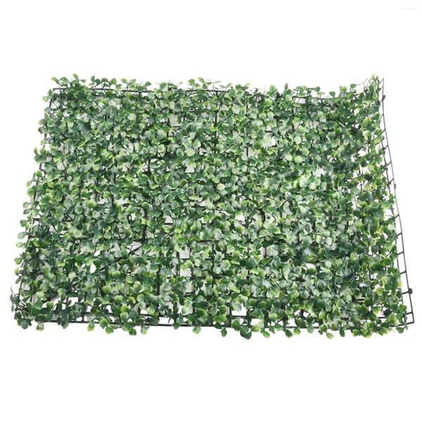 Fiori decorativi 1pc prato simulato verde erba artificiale tappetino tafabbina finta arredamento giardino cortile oggetti di scena del campo di calcio 40cmx60cm