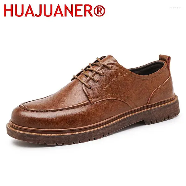 Lässige Schuhe Männer handgefertigte Slebende Brogue Echte Leder Cargo Work Boots Business Sneaker