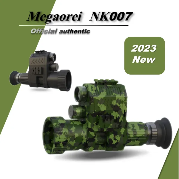 Telescopi 2023 Megaorei NK007 Nuovo aggiornamento a caldo Vendita calda a infrarossi HD 1080p Monocular Night Vision Vision Hunting Camera