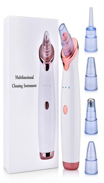 NUOVO ACNE ELETTRICA Acne Point Noir Blackhead Vacum Extractor Strumento nero macchie nere PORE CHILER CURA CURA PORE PROVERSILE INSTRU1483197