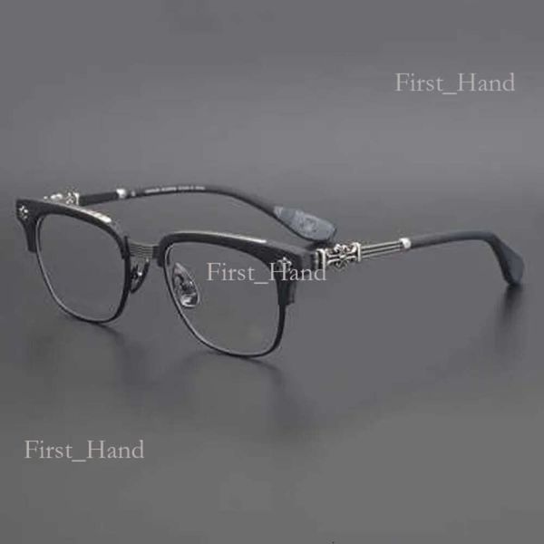 Crome Hesrts Sunglasses Frames Designer Heart Men Men Eyeglass Pure Titanium Golds Plate Myopia Chromes Women Women Brand Chromes Sunglasses 885