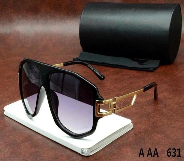 Kostenloser Versand UV -Schutz Italien Branddesigner Goldkette Tyga Sonnenbrille Männer/Frauen Sonnenbrillen Eyewear 6315952061