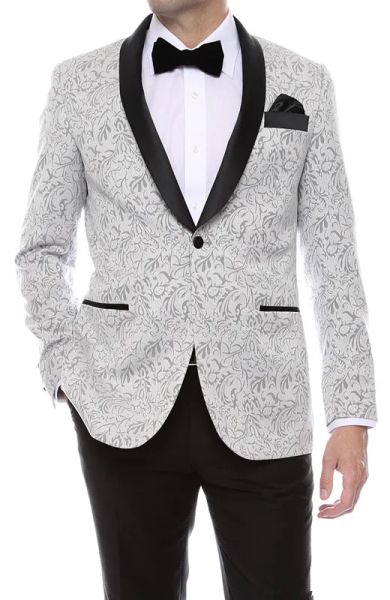 Tuxedos gramercy mens silber tapestry Super Slim Fit Bräutigam Tuxedos 2016 Seiten Groomsmen Herren Hochzeitsanzeige Anzüge maßgeschneidert (Jacke+Hosen+T.