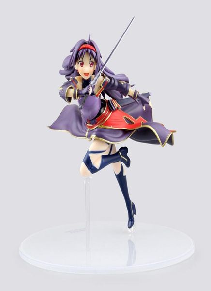 Neue Anime -Schwertkunst Online II Sao Mother039s Rosario Konno Yuuki 17 Scale PVC Action Figure Collection Model Toys Doll Geschenk x03280521