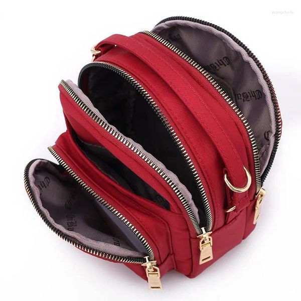 Bolsas de ombro saco feminino 2024 tecido de nylon de alta qualidade de um ombro de moda de moda de moda casual oxford ploth shalbag estilo